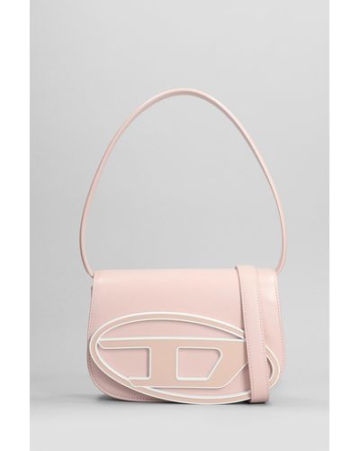 DIESEL 1dr Hand Bag In Rose-pink Polyester