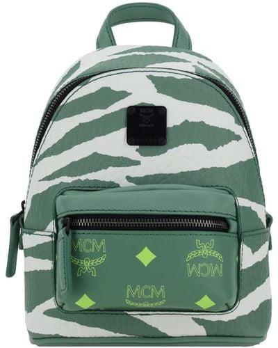 MCM Stark Mini Backpack - Green