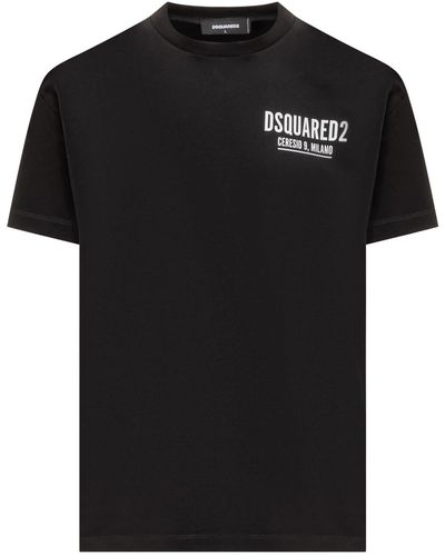DSquared² T-shirt Ceresio 9 - Black