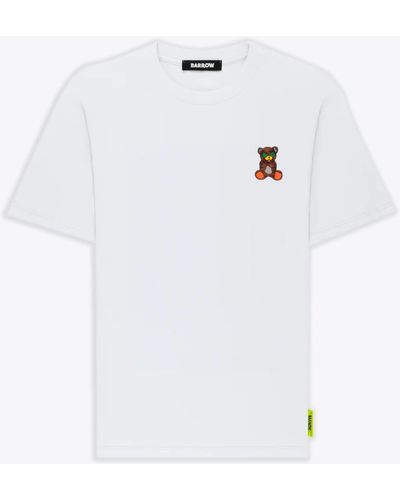 Barrow T-Shirt With Print - White