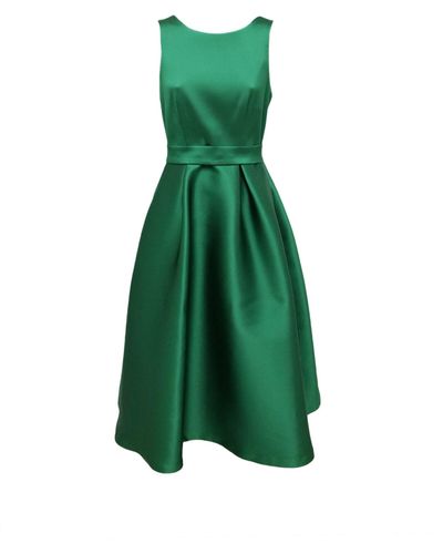 P.A.R.O.S.H. Midi Dress - Green