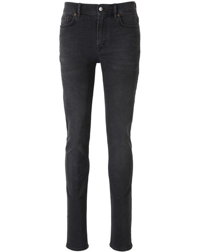Acne Studios North Mid-Rise Skinny-Fit Jeans - Blue