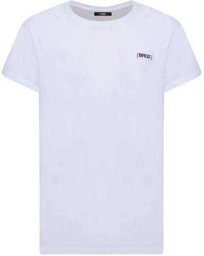 14 Bros Chest Logo T-Shirt - White