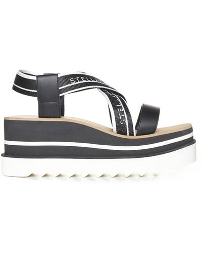 Stella McCartney Sneakelyse Canvas And Alter Nappa Sandals - Multicolor