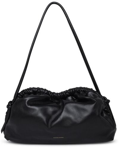 Mansur Gavriel 'Cloud' Leather Crossbody Bag - Black