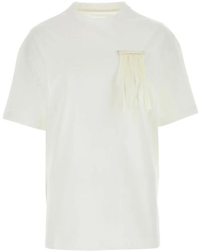 Jil Sander Cotton T-Shirt - White