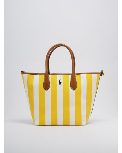 Polo Ralph Lauren Canvas Shopping Bag - Multicolour