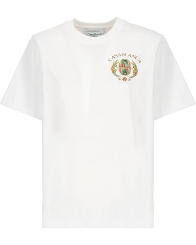 Casablancabrand Joyaux Dafrique Tennis Club T-Shirt - White