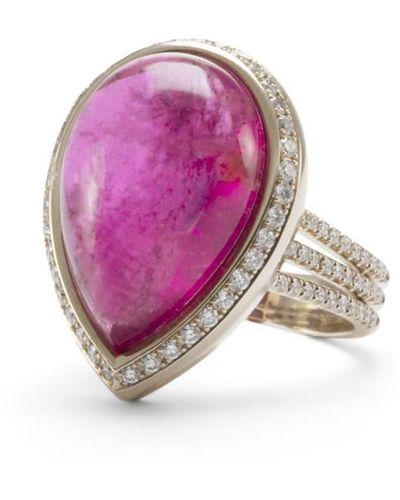 Lo Spazio Jewelry Lo Spazio Rubellite Ring - Pink