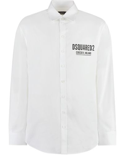 DSquared² Cotton Shirt - White