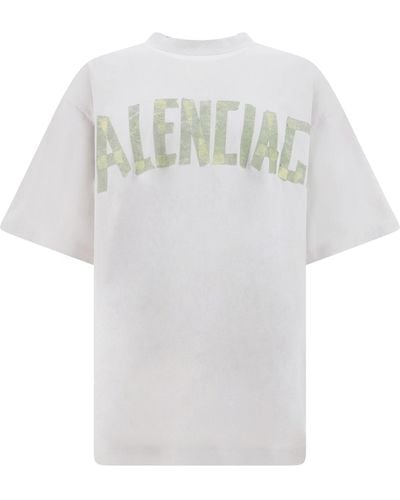 Balenciaga Wtape Type Medium Fit" T-shirt - White