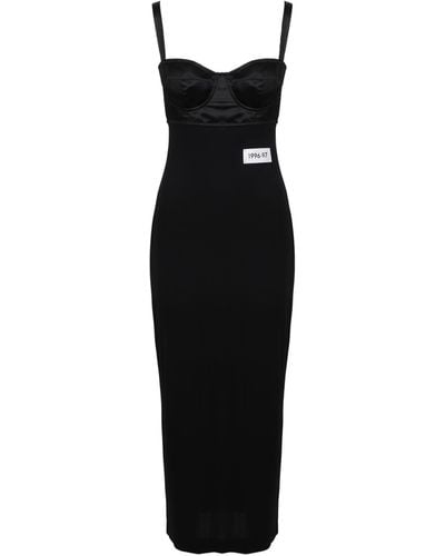 Dolce & Gabbana Fitted Pencil Dress - Black
