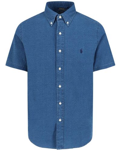 Polo Ralph Lauren Seersucker Shirt - Blue