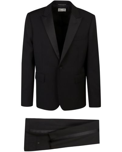 Black Saint Laurent Suits for Men | Lyst