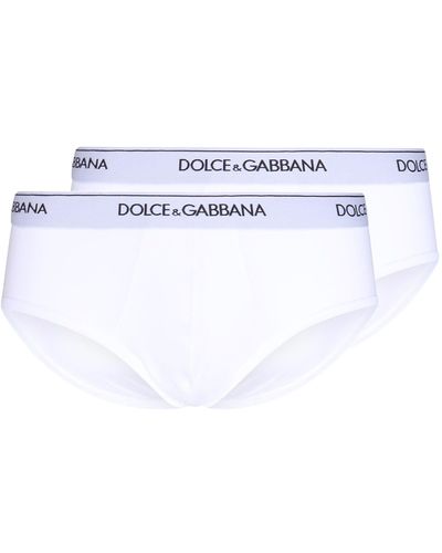 Dolce & Gabbana Bi-pack Brando Briefs - White