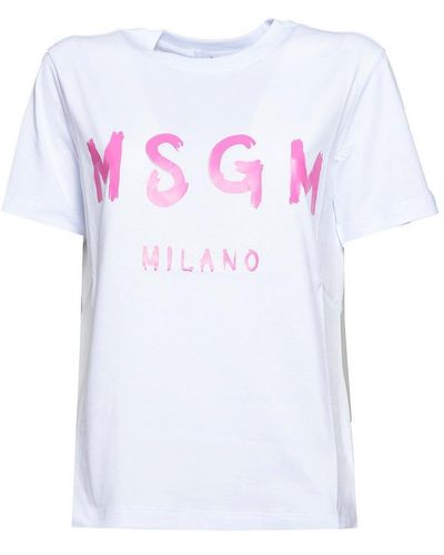 MSGM Milano T-Shirt - Blue