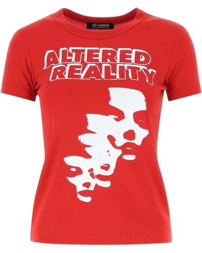 Raf Simons T-shirt - Red