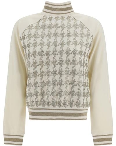 Balmain Turtleneck Sweater - White
