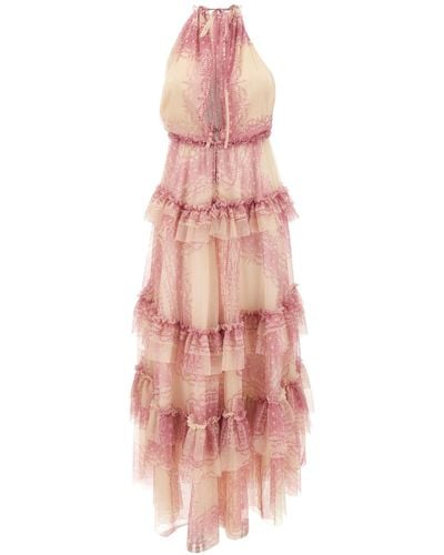 Philosophy Di Lorenzo Serafini Tulle Dress - Pink