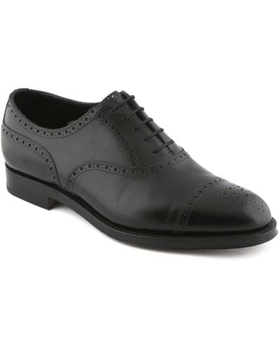 Edward Green Cadogan Calf Oxford Shoe - Black