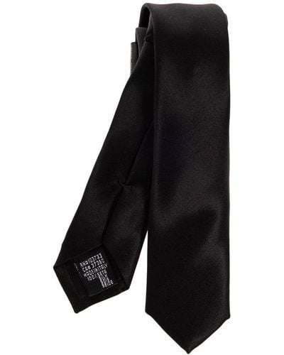 Emporio Armani Silk Tie, - Black