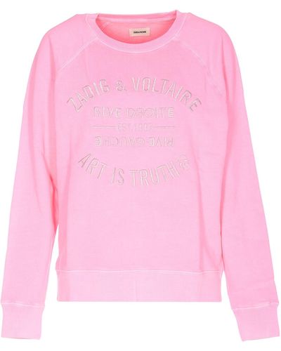 Zadig & Voltaire Upper Blason Sweatshirt - Pink
