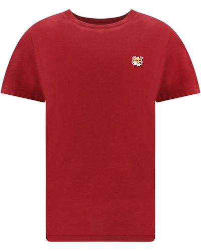 Maison Kitsuné T-Shirt - Red