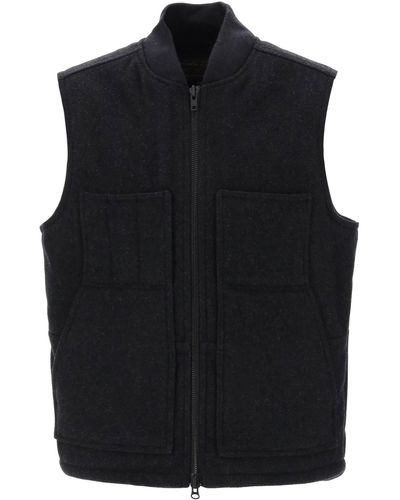 Filson Mackinaw Wool Vest - Black