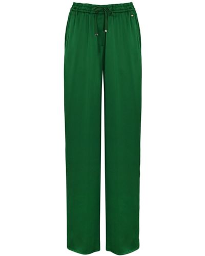 Herno Straight Trousers - Green