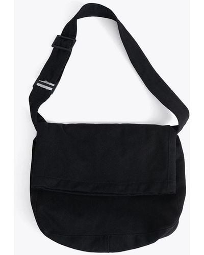 Our Legacy Sling Bag Canvas Bag With Shoulder Strap - Black