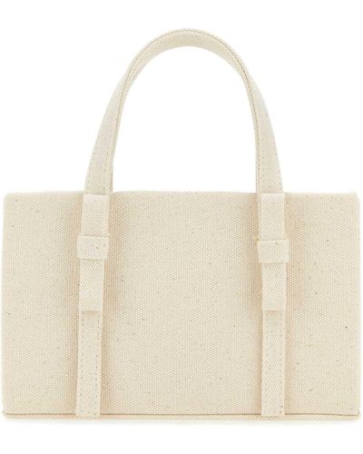Kara Ivory Handbag - Natural