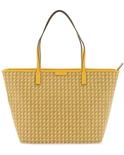 Tory Burch 'ever-ready' Shopping Bag - Yellow