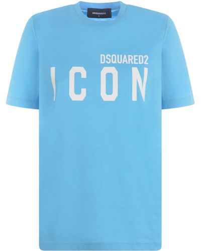 DSquared² T-shirt "icon" - Blue