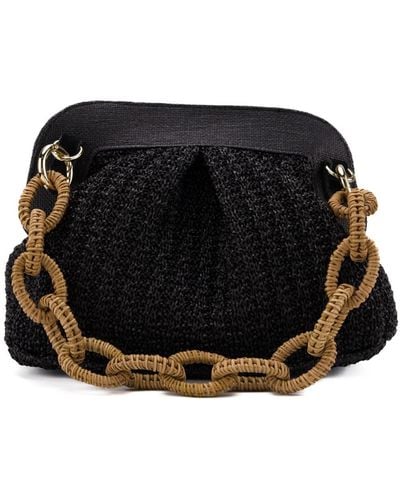 Viamailbag Lia Knit Clutch - Black