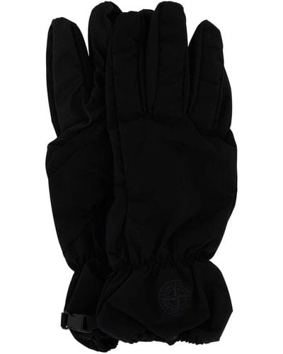 Stone Island Gloves - Black