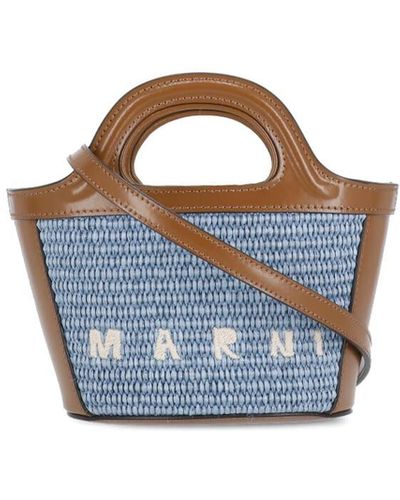 Marni Tropicalia Micro Handbag - Blue