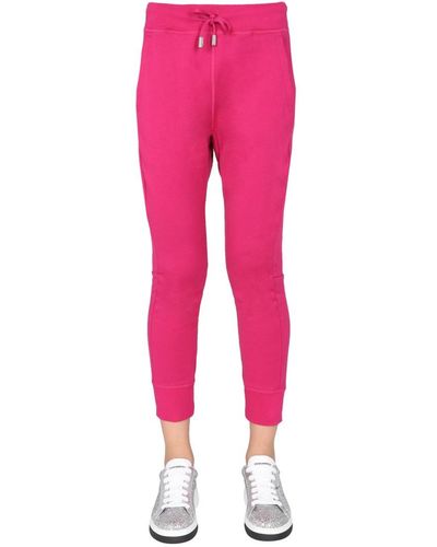 DSquared² Icon Jogging Trousers - Pink