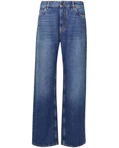 Etro Light Cotton Jeans - Blue