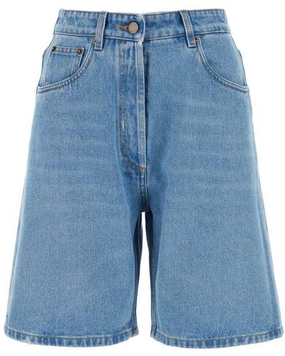 Blue Prada Shorts for Women