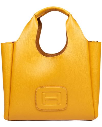 Hogan Shopping Bag - Yellow
