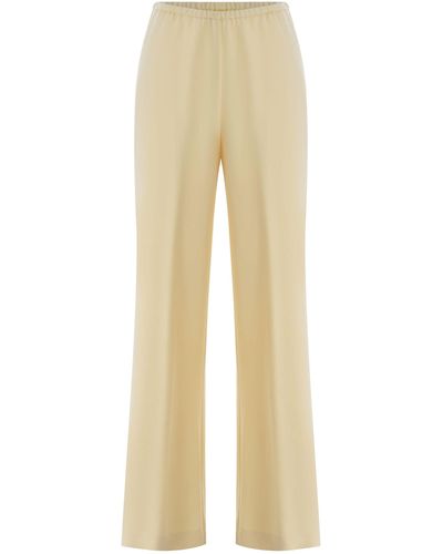 Forte Forte Trousers Forte Forte Made Of Cady - Natural