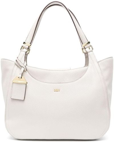 DKNY Barbara Shopper Bag - White