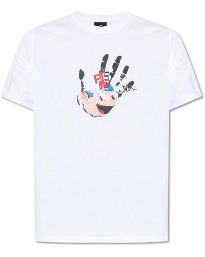 PS by Paul Smith Ps Paul Smith Cotton T-Shirt - White