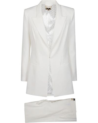 Elisabetta Franchi Essential Suit - White