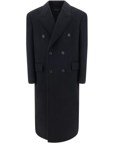 Balenciaga Oversize Coat - Black