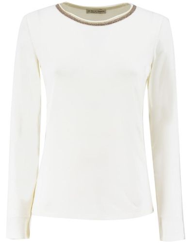 Le Tricot Perugia Sweater - White