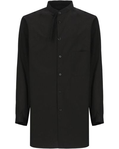 Yohji Yamamoto Pour Homme Shirts - Black