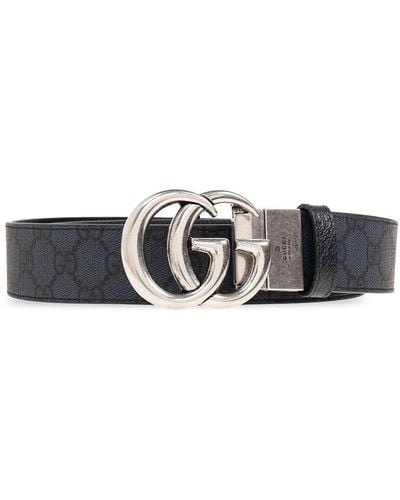 Gucci Reversible Belt, - Black