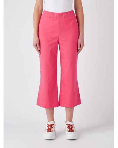 Gran Sasso Cotton Trousers - Pink