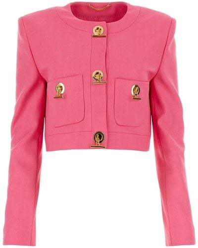 Moschino Jackets And Vests - Pink